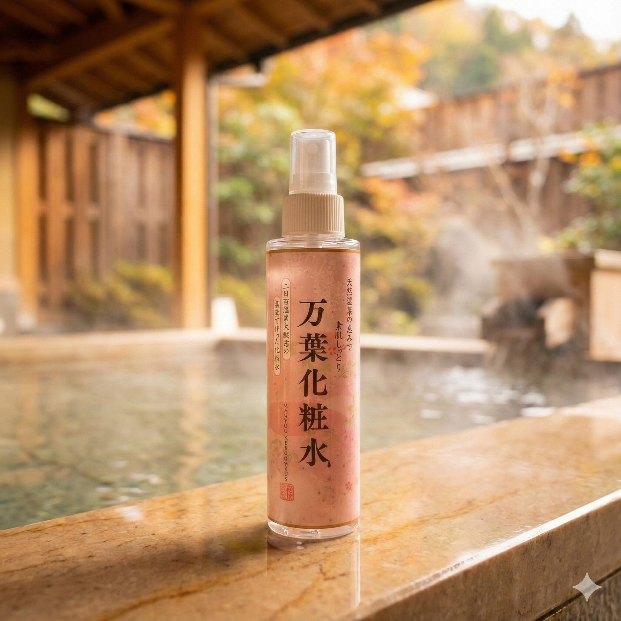 万葉化粧水ボトル